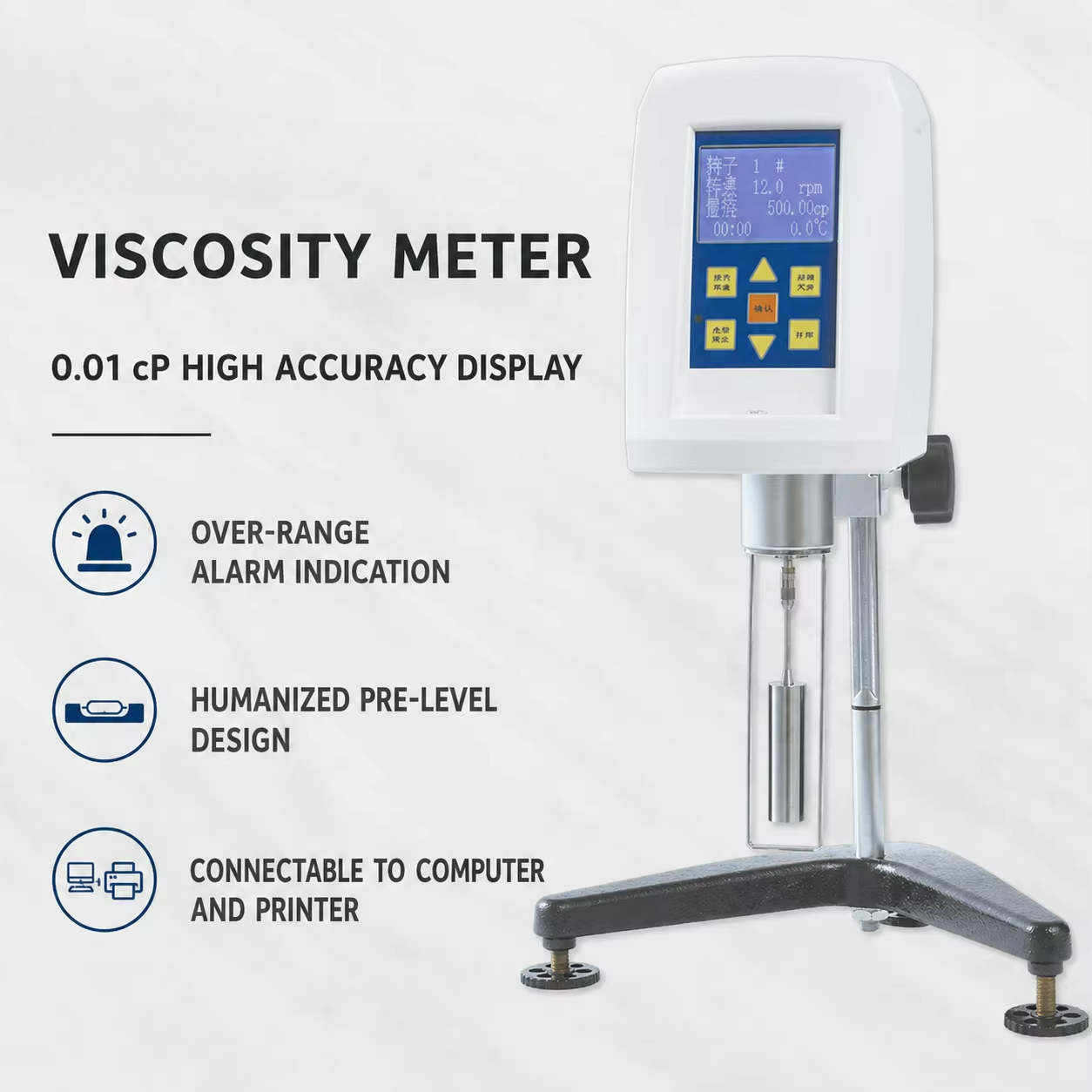 Test Instruments - Viscosímetro Dv2T, Equipo de Pruebas de