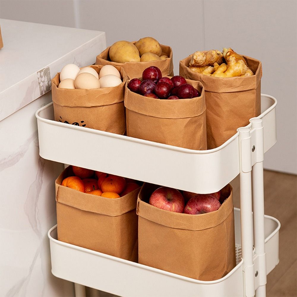 Packaging - Bolsa de Papel Kraft Reutilizable de