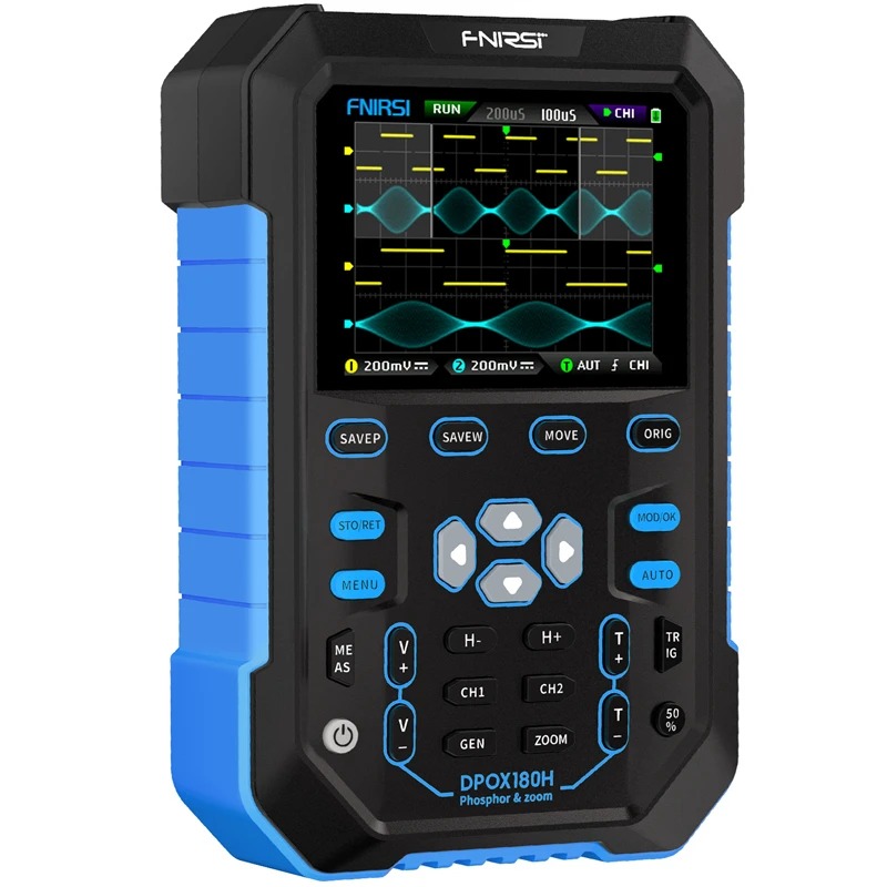 Osciloscopio Digital Portátil  - Fnirsi Digital Oscilloscope Handheld reseña y precio