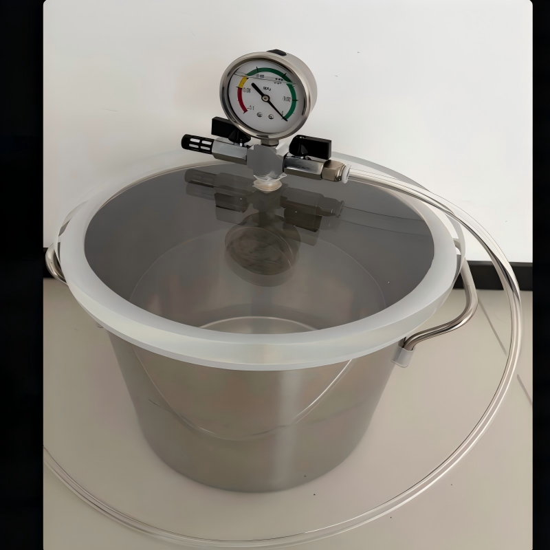 Cámara de Vacío de Acero Inoxi - Vacuum Chamber Kit With Pump reseña y precio