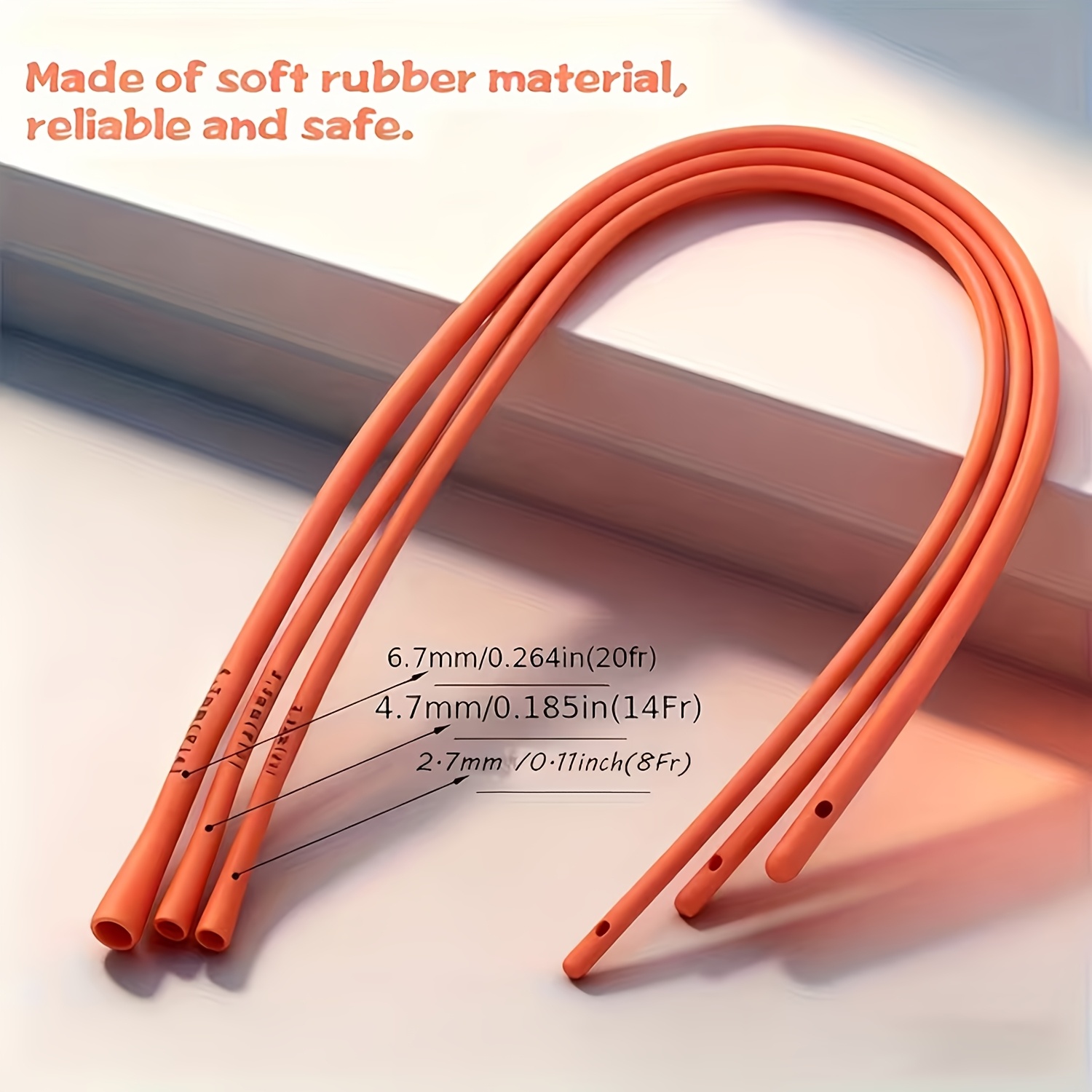 Tubos de Goma Flexibles Rojos  - Lab Equipment reseña y precio