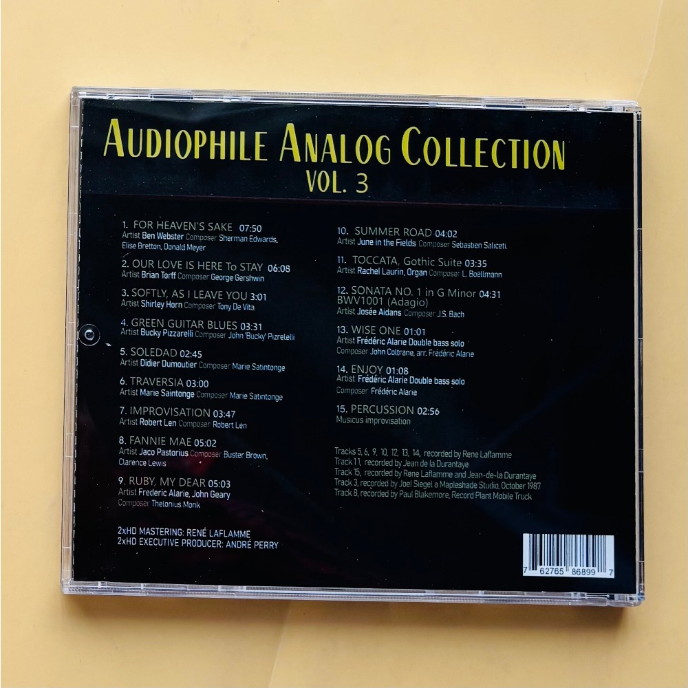 Disco de Prueba de Sonido de A - Test Instruments reseña y precio