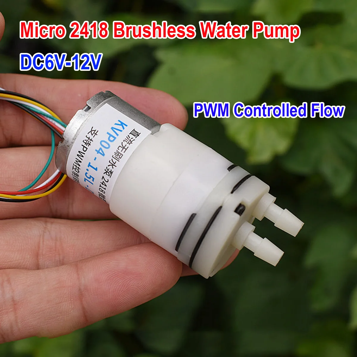 Bomba de agua sin escobillas D - Mini Peristaltic Pump 12V reseña y precio