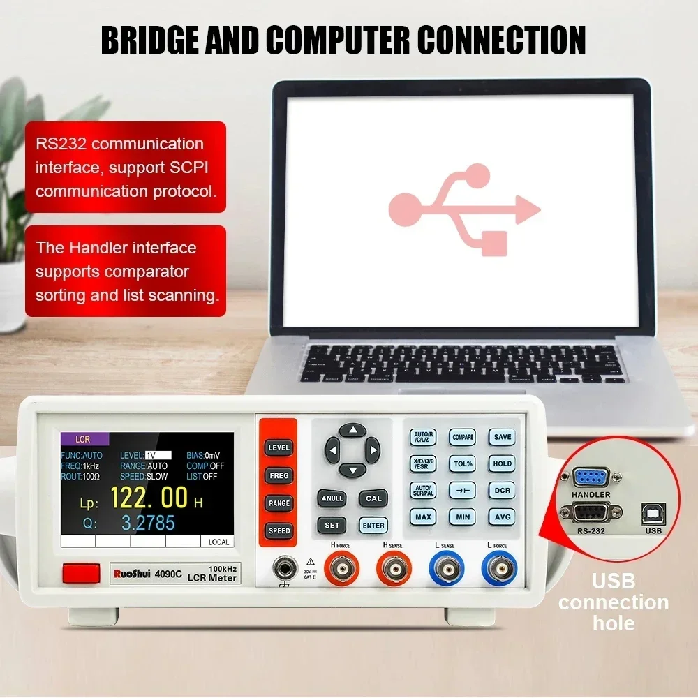 Medidor LCR Digital de Escrito - Test Instruments reseña y precio